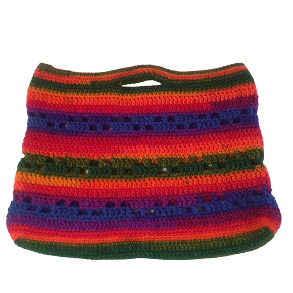 Hand Crafted Handbags - Crochet Farmers Market Bag